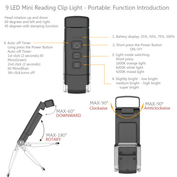Clip-on Book Light - Image 2