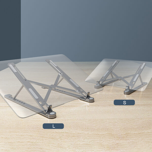 Aluminium Foldable Laptop Stand - Image 7